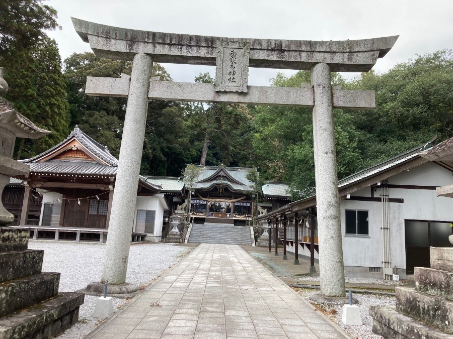 西寒田神社へ❣️