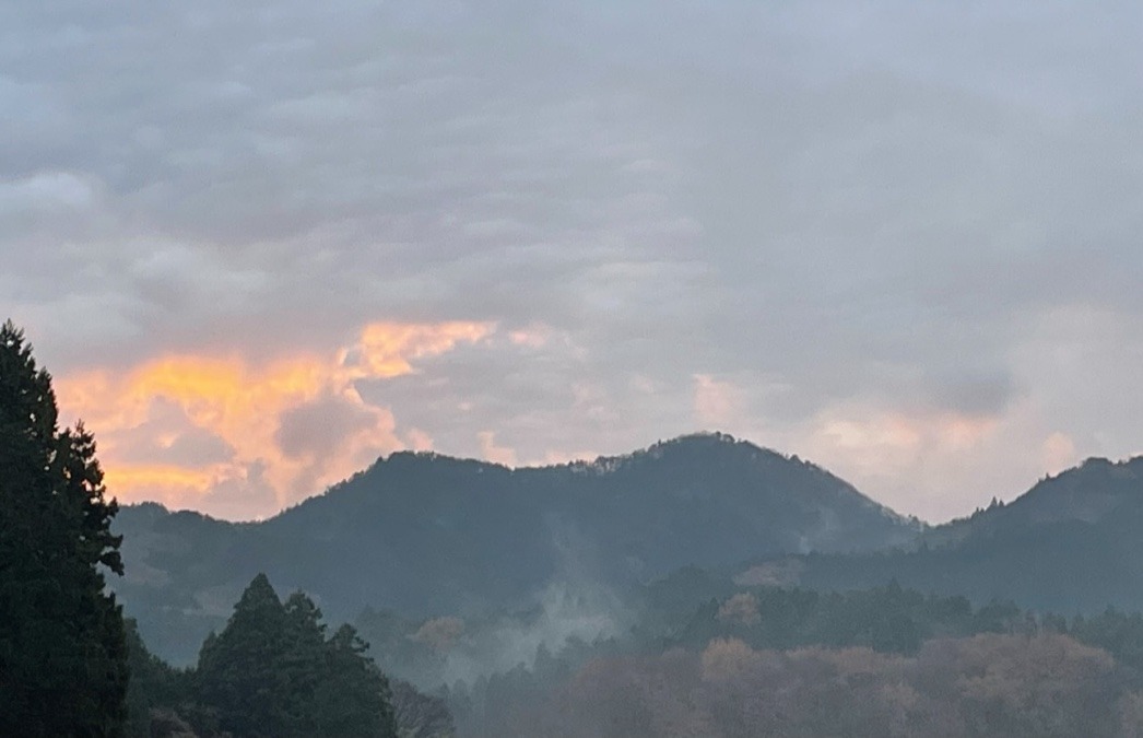 今朝の空✨