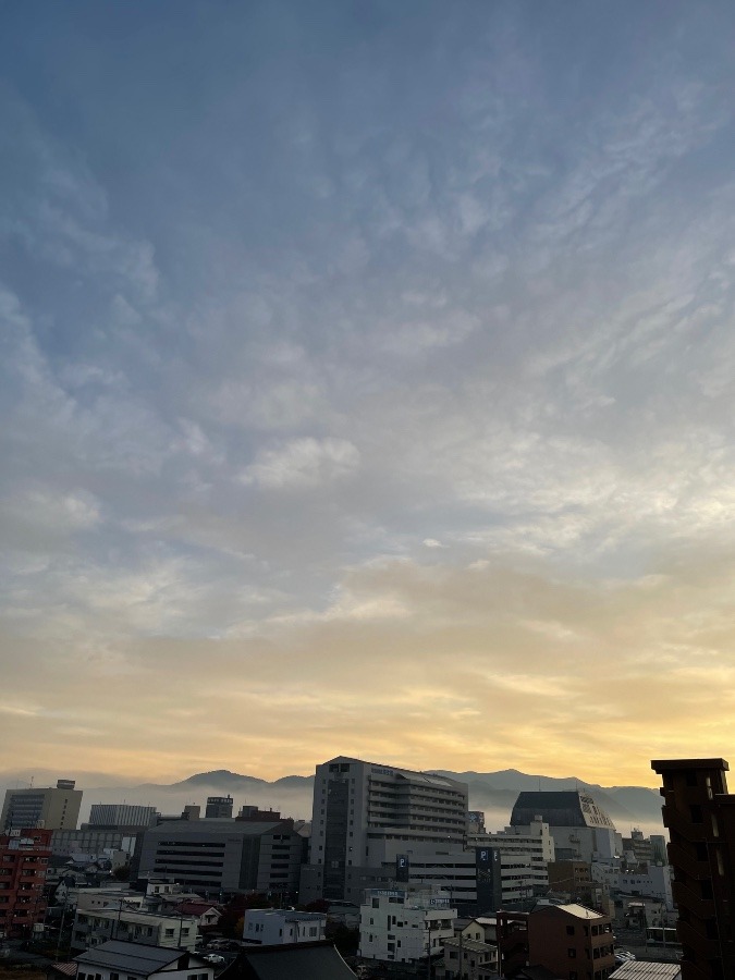 今朝の空 1