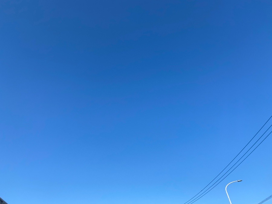 今日の朝空✨