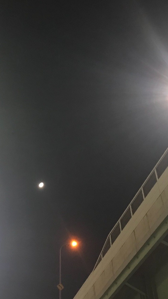 今夜のお月さま〜🌔