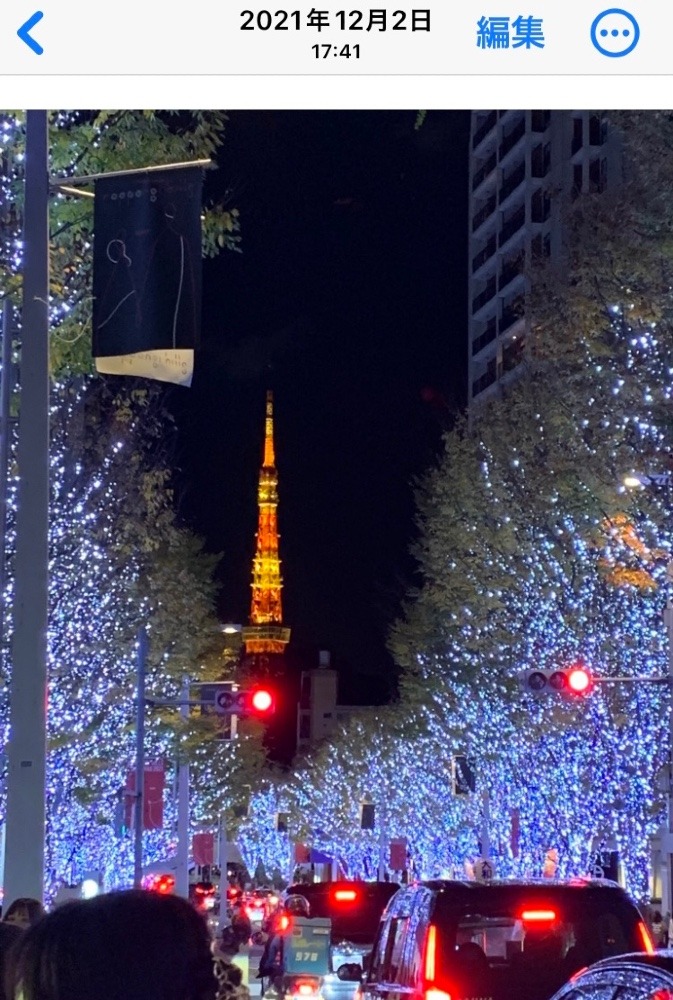 東京タワーinイルミネーション