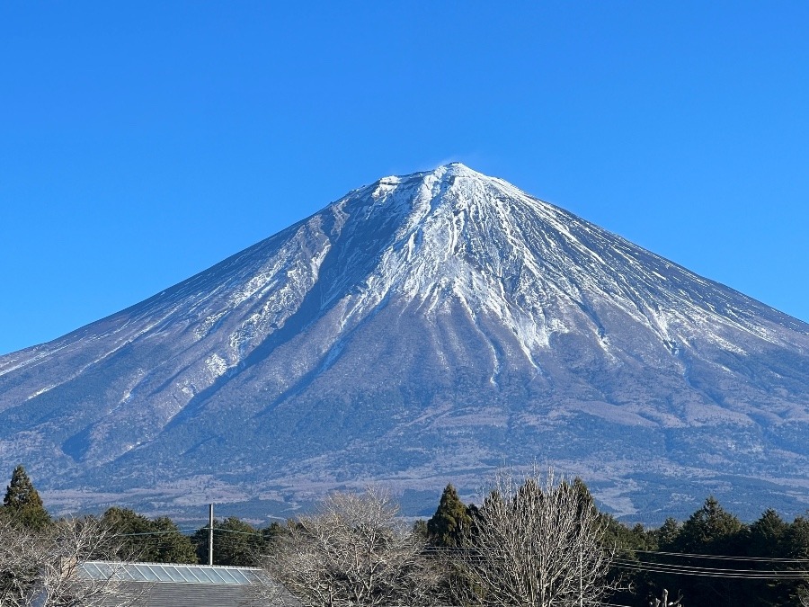 富士宮からの富士山