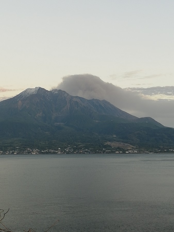 昨日の桜島!