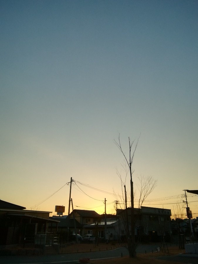 夕空