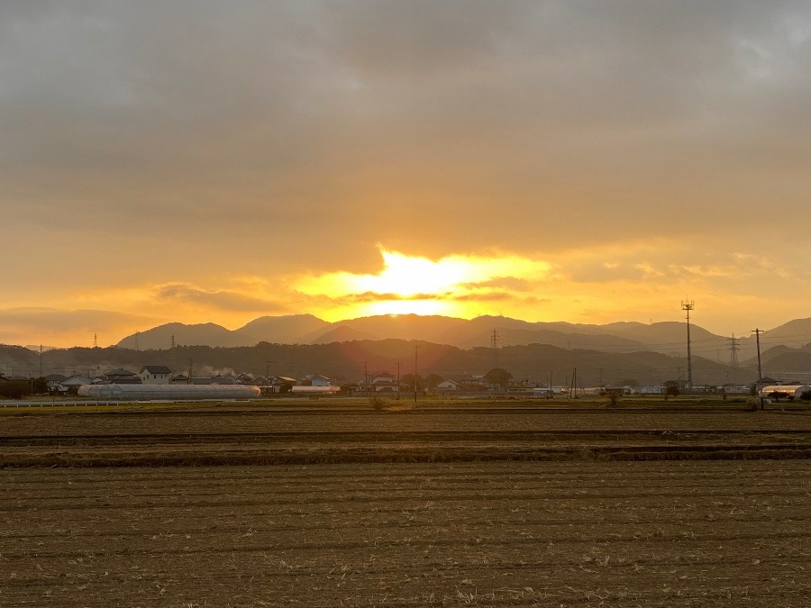 今朝の空　12／11