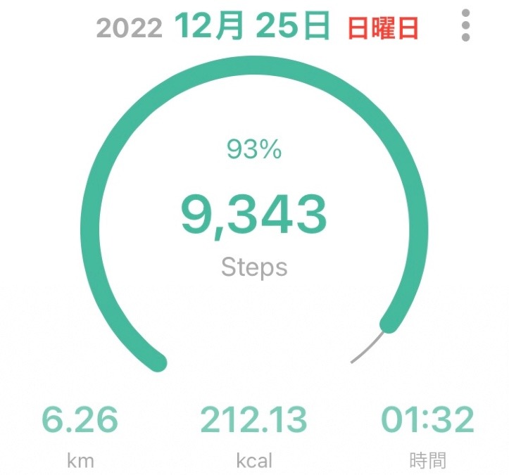 今日のウォーキング👣