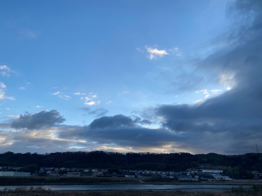 今朝の空　12／25