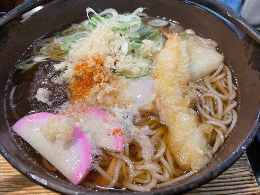 鍋焼き蕎麦🍲😁