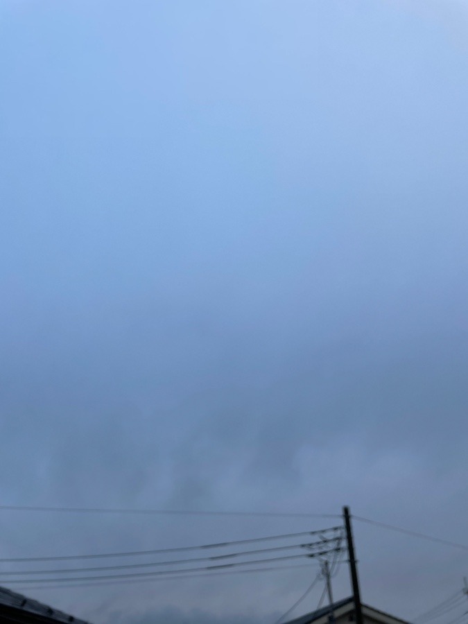 今日の東京の空