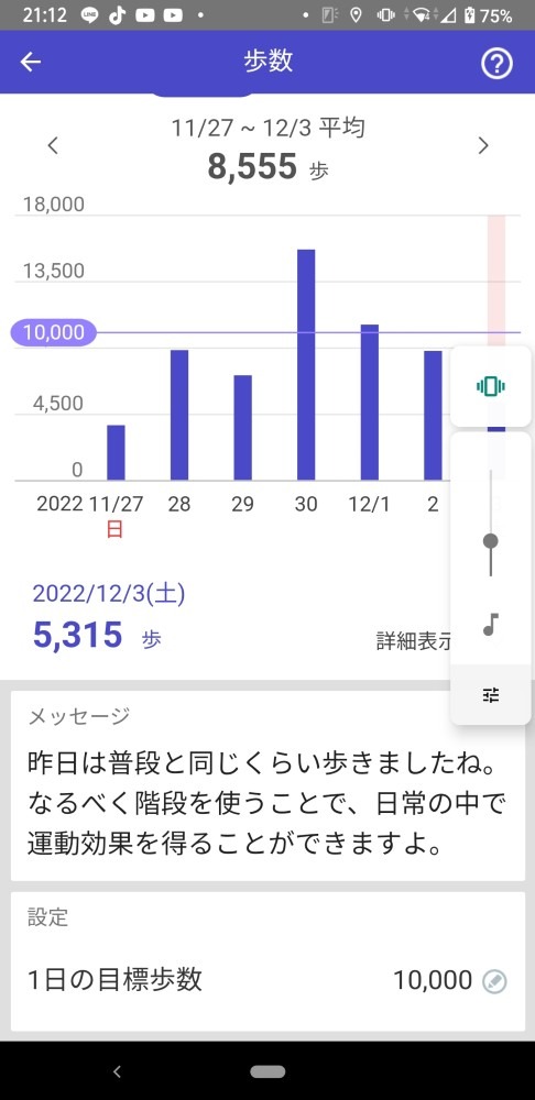 ウォーキング部活動