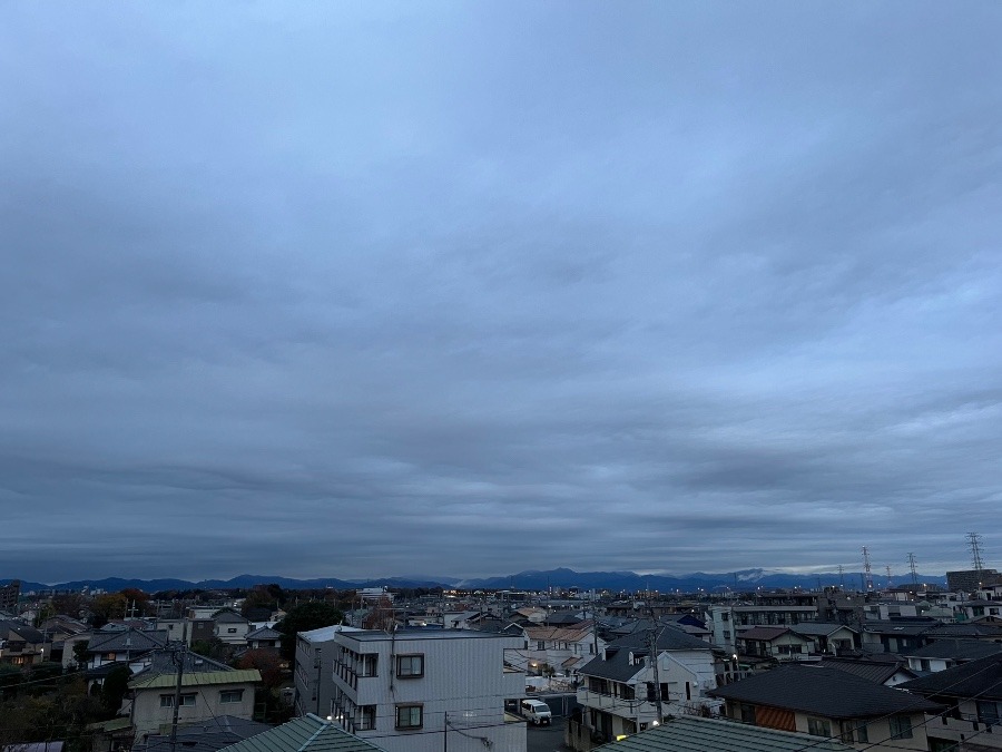 今朝の空