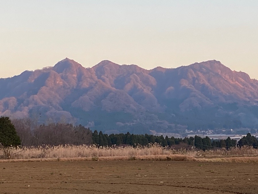 南阿蘇の夕焼け