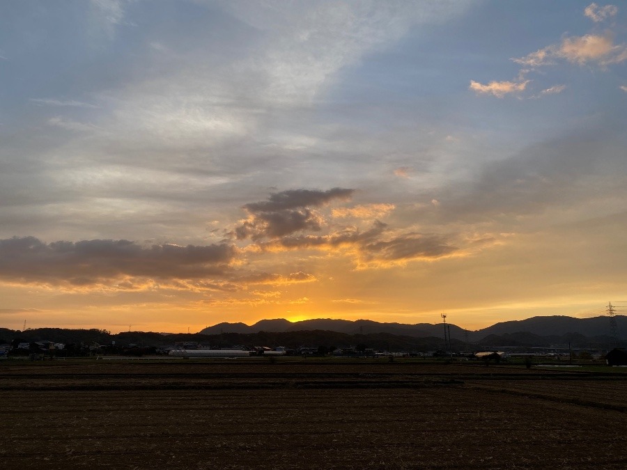 今朝の空　12／7