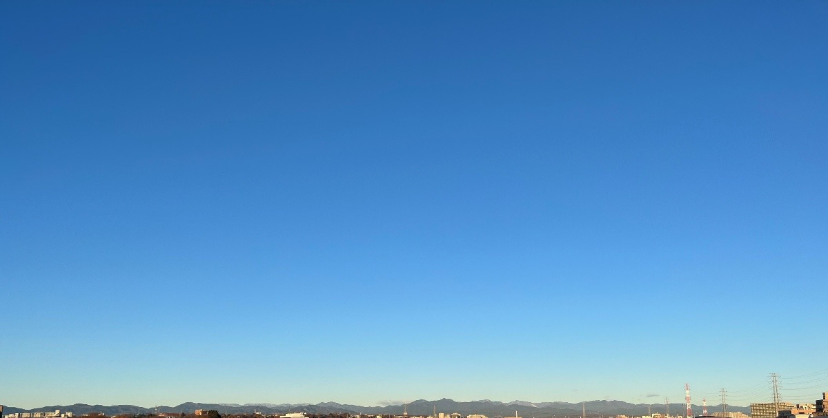 今朝の空