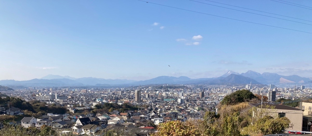 明野からの風景