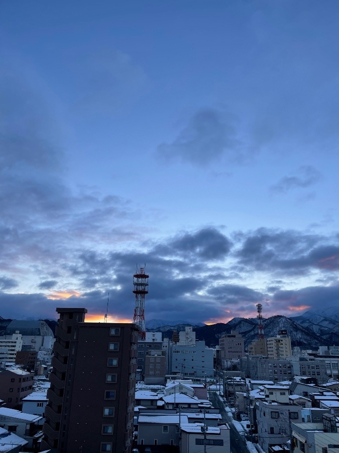 今朝の空  2