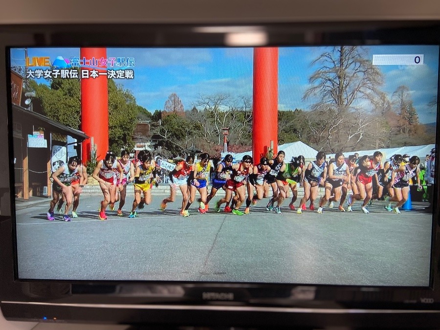 富士山女子駅伝〜頑張れ(*´∀｀*)