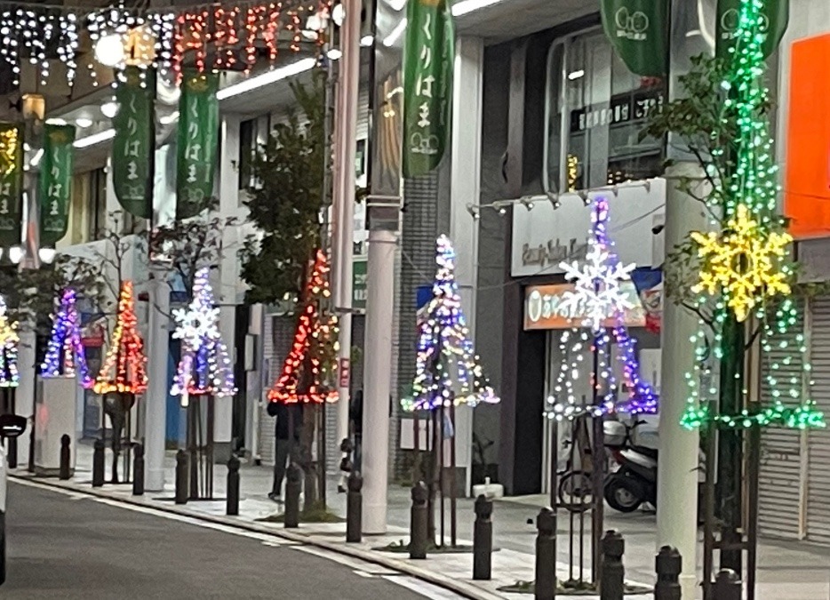 横須賀　久里浜のイルミネーション