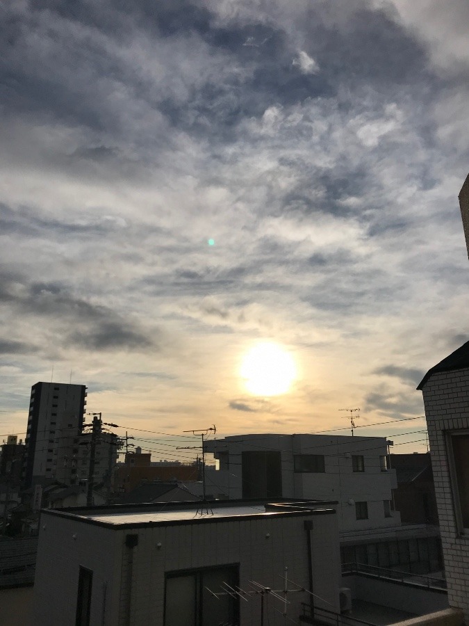 12/21の朝空〜