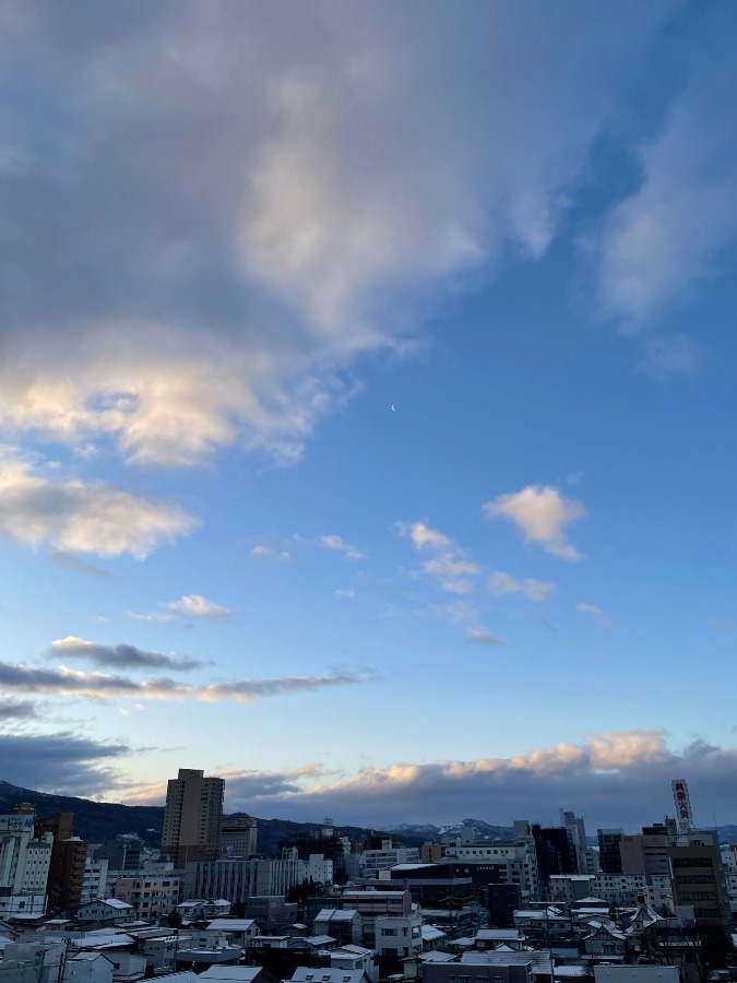 今朝の空  3