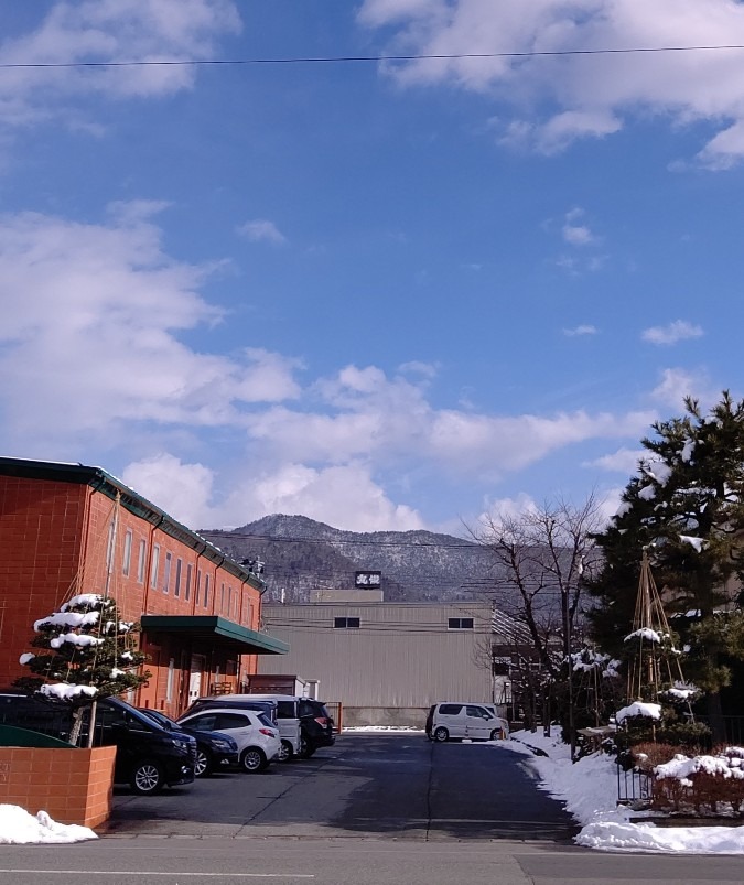 今年 昼休みの青空❣️