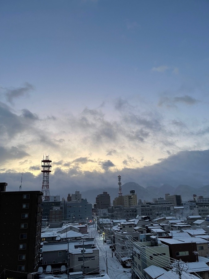 今朝の空  2