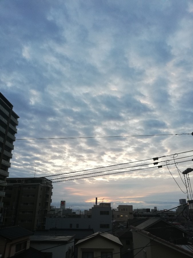 7:38の空!!