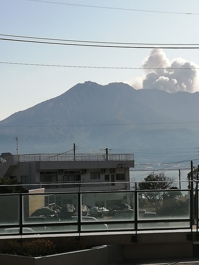 桜島!