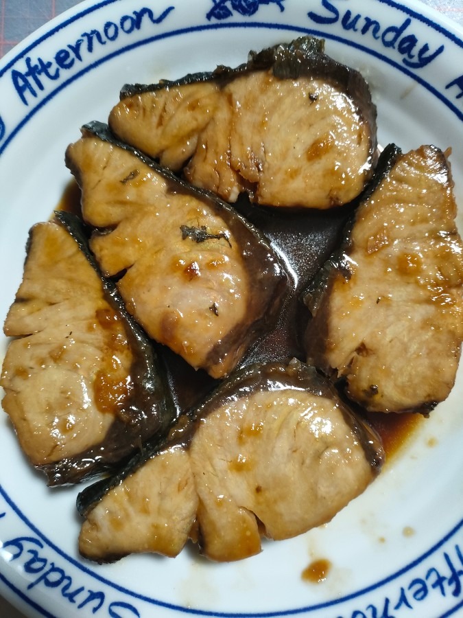 ブリの照り焼き