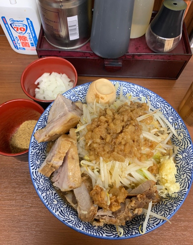 夜中の二郎インスパイア系ラーメン