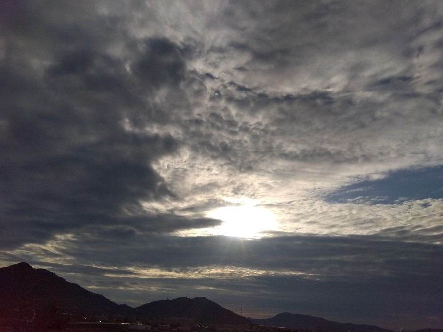 1/15　今朝の空