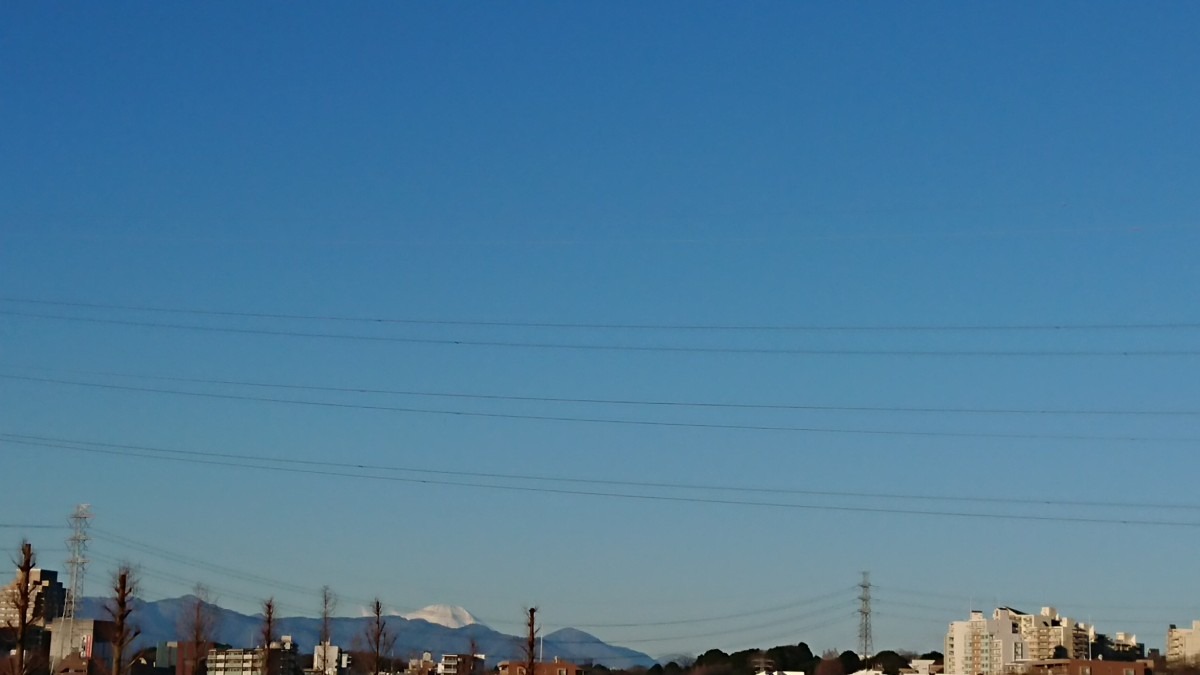 富士山🗻見えます