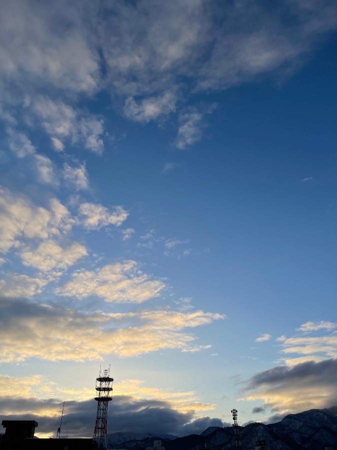 今朝の空  2