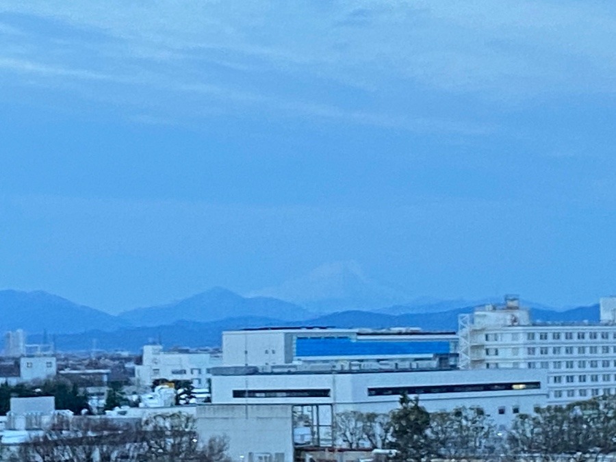 今朝の富士山-2023-2-02