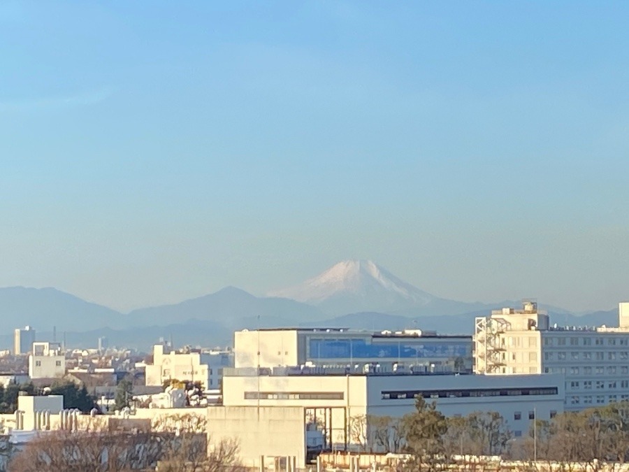 今朝の富士山-2023-2-06