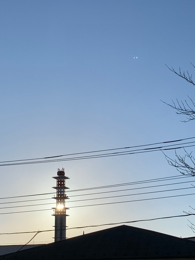 2023/02/16 東京 立川 空と朝陽