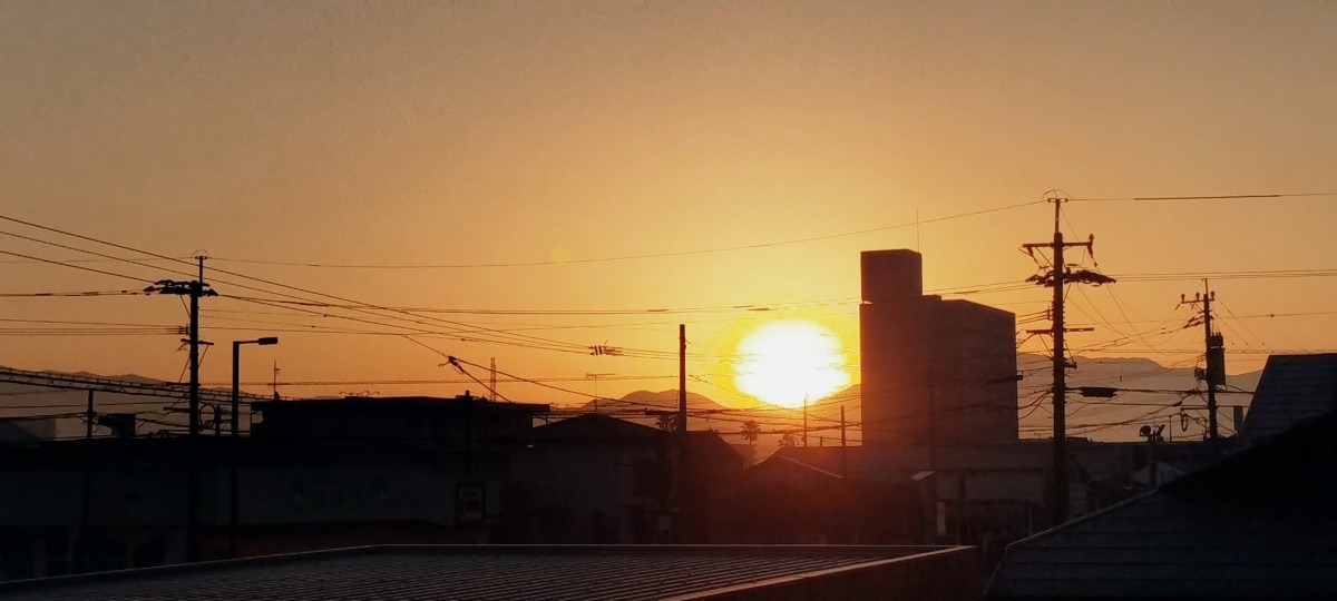 都城市（2023/2/17）朝だけど「◯◯に吠えろ！」😊↗️（東の空）③