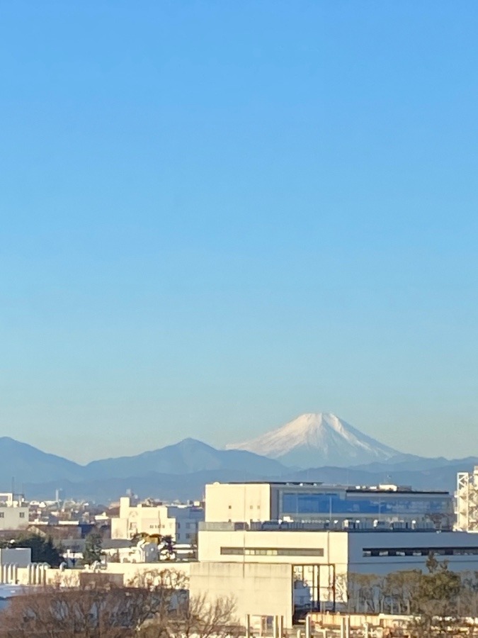 今朝の富士山-2023-2-05