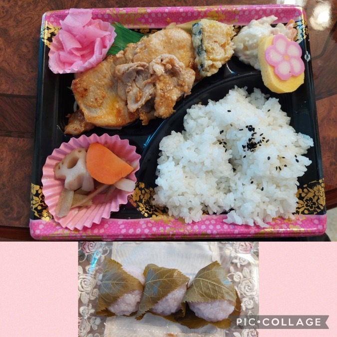 今日のランチはお弁当