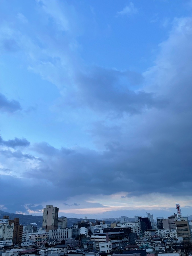 今朝の空  3