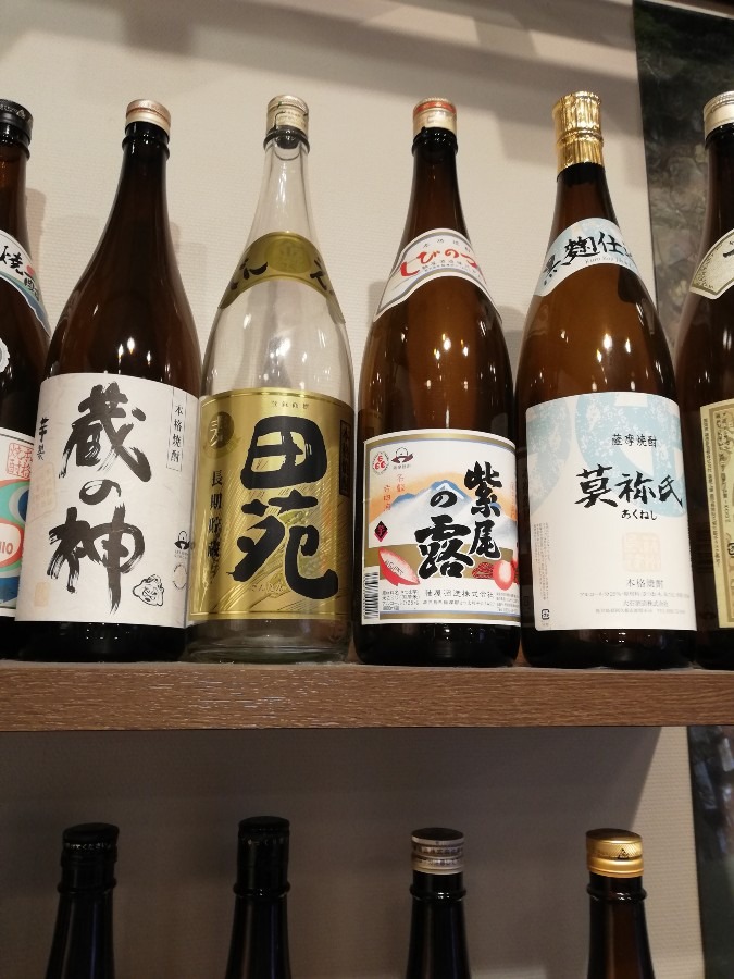 鹿児島の焼酎!