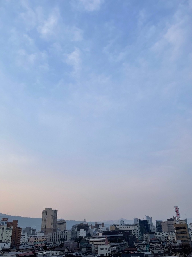 今朝の空  3