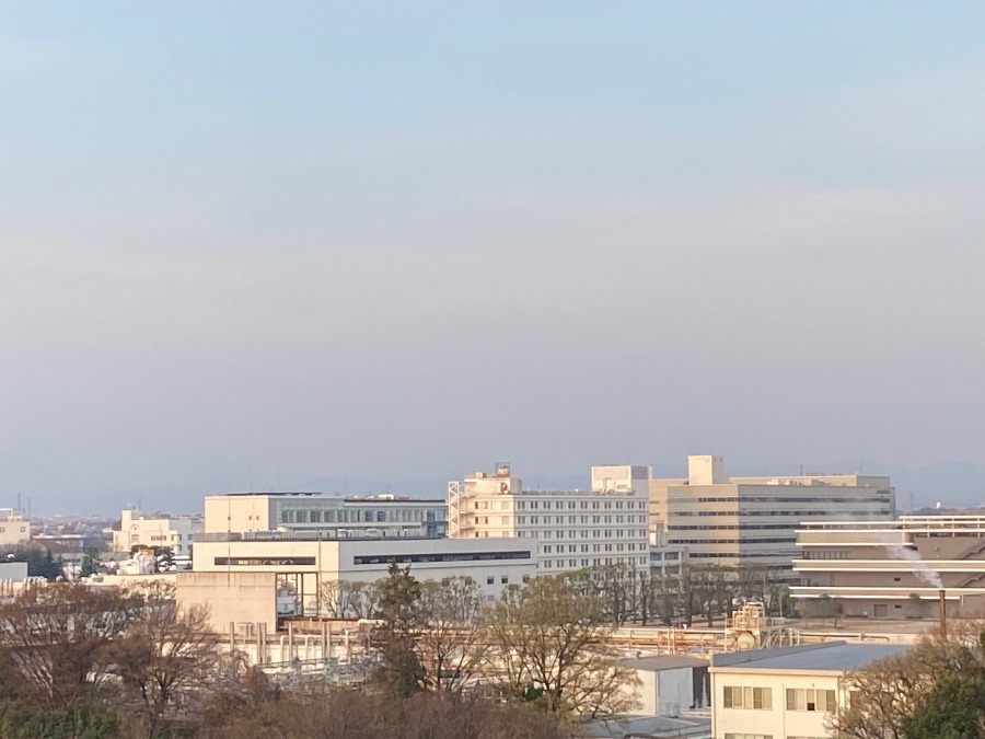 今朝の富士山