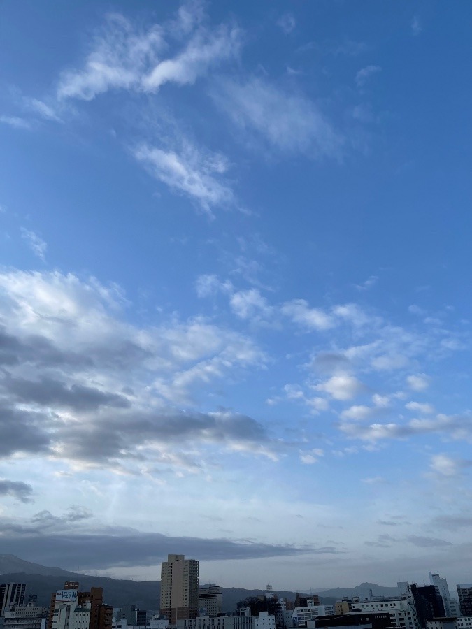 今朝の空  3