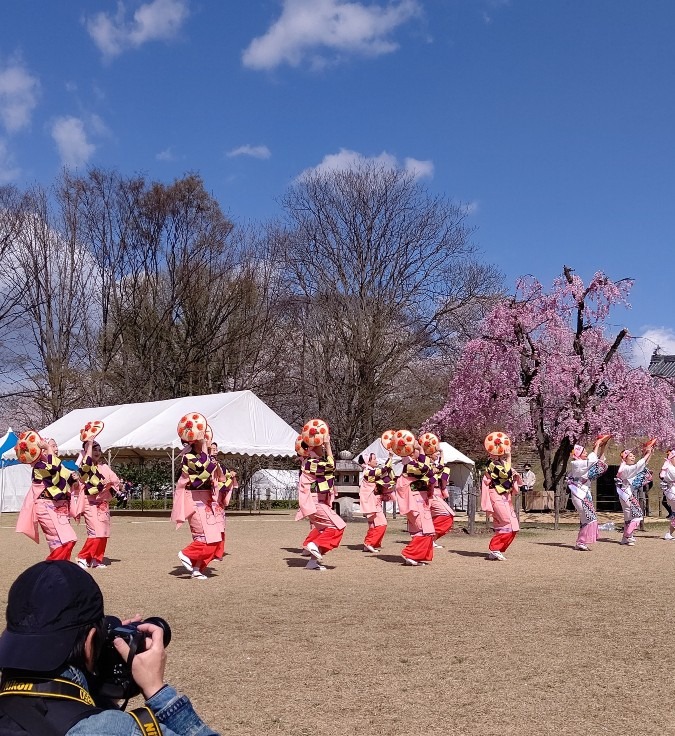 花笠踊り披露🌸🌸