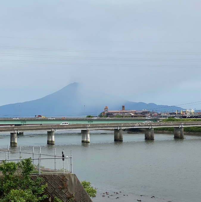 桜島の火山灰が、、