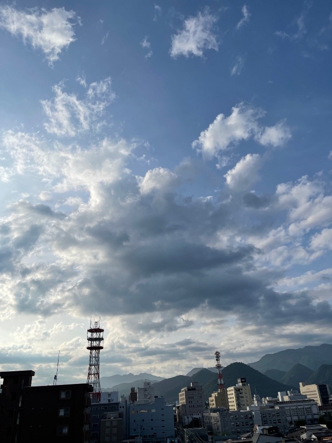 今朝の空  2