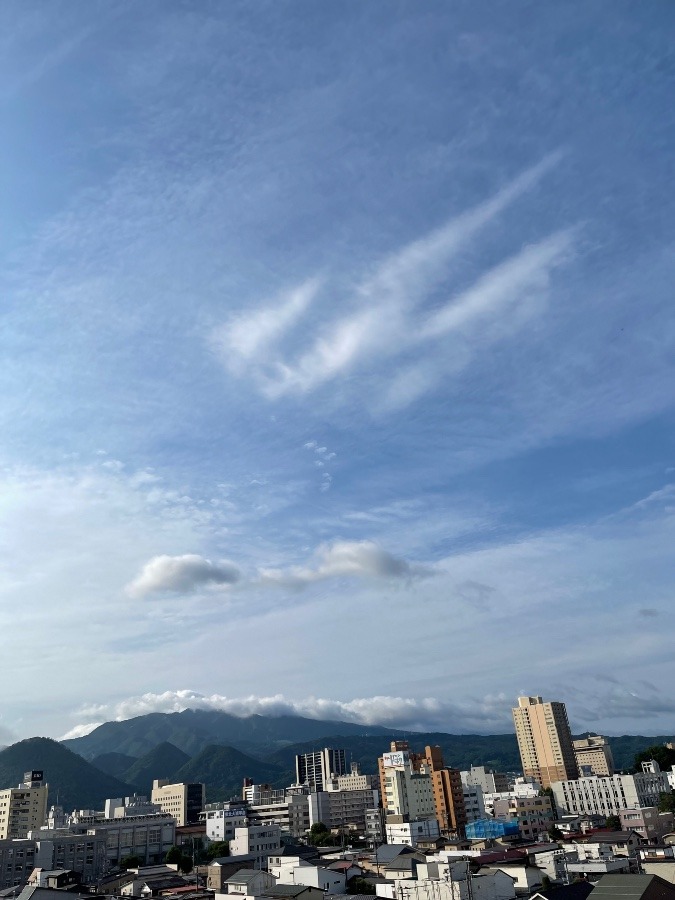 今朝の空  3