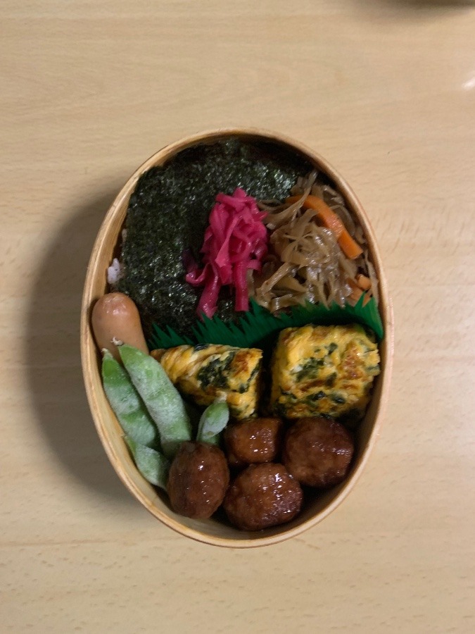 今日のお弁当